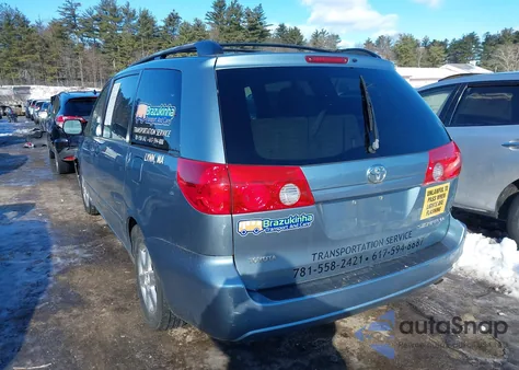 2008 Toyota Sienna Le из США, поврежденный, VIN 5TDZK23C98S192479